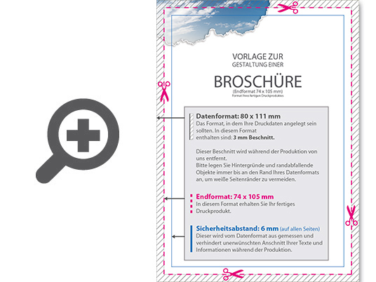 Product Bild brosch__re_mit_ring__sen__endformat_din_a7__104-seitig