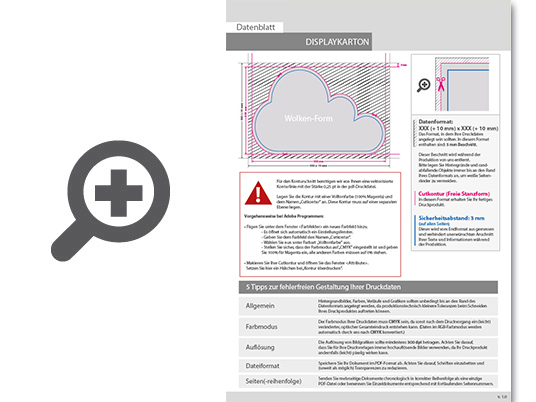 Product Bild displaykarton_in_wolke-form_konturgefr__st___einseitig_4_0-farbig_bedruckt
