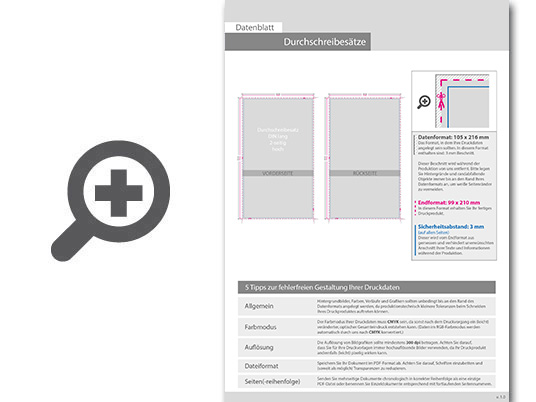 Product Bild durchschreibes__tze_din_lang_hoch__3-fach__4_1-farbig